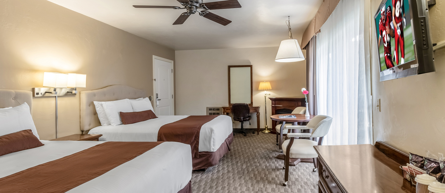 Choose from a variety of comfortable accommodations - featuring cottages, single and double rooms & king jacuzzi suites with fireplaces