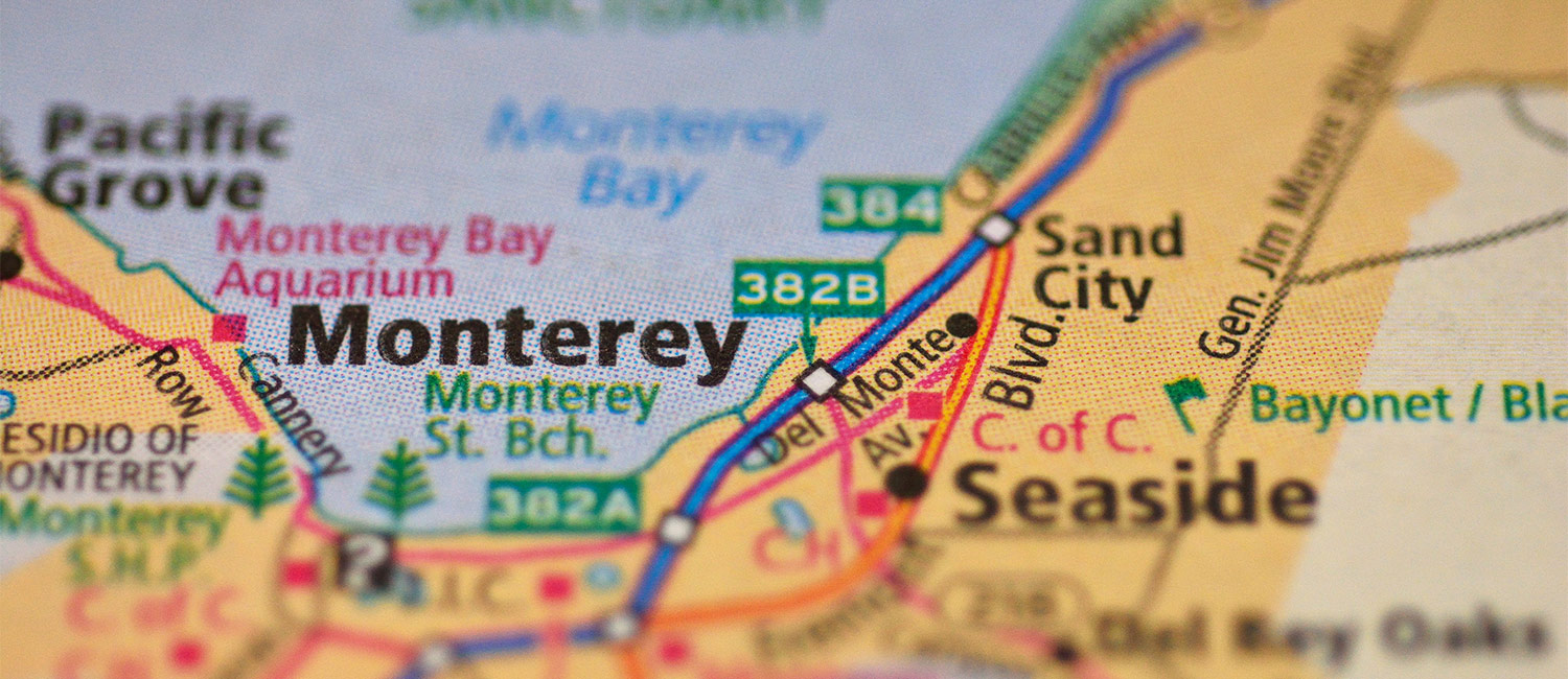 Map & Directions to the Lone Oak Lodge in Monterey