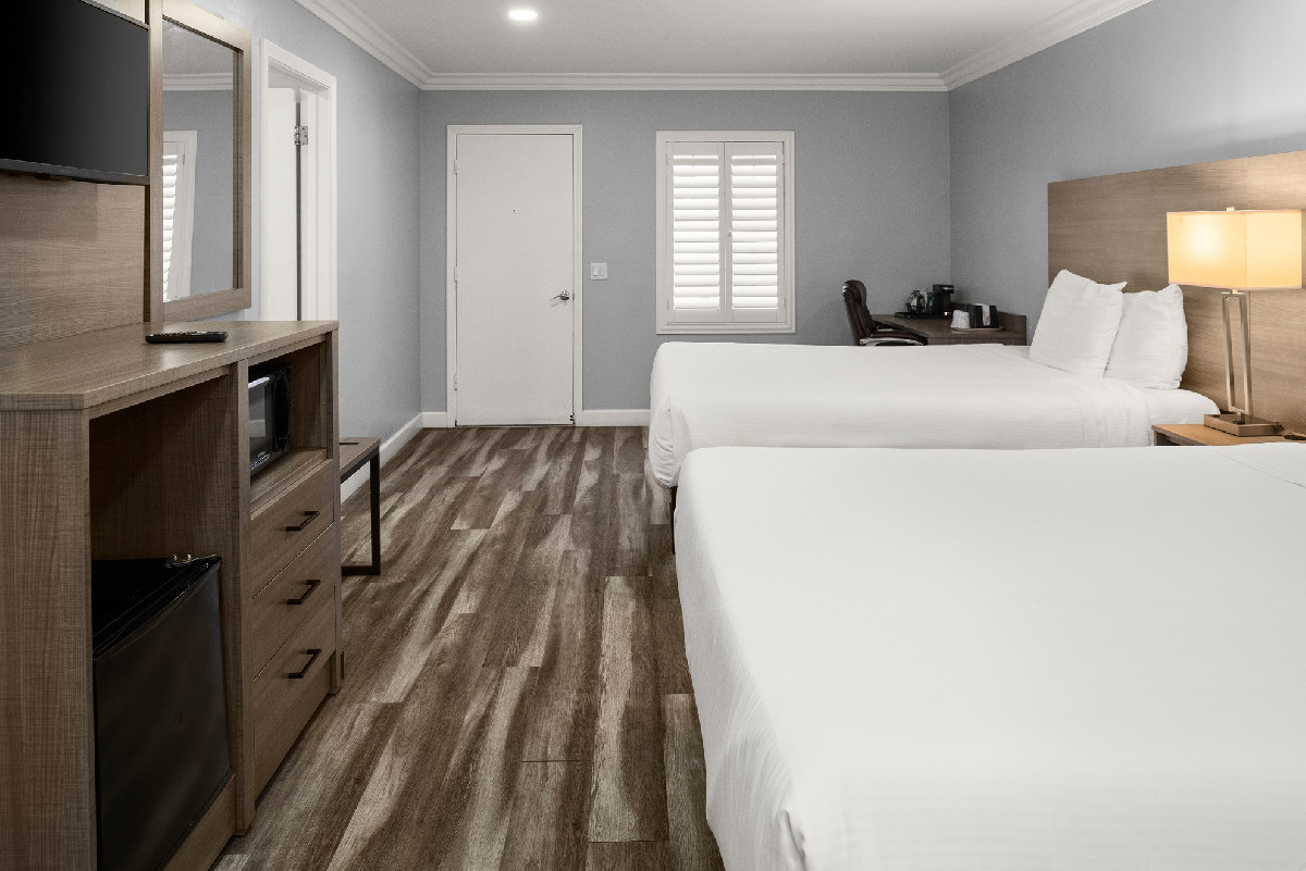 2BR Suite: 1 King & 2 Queens